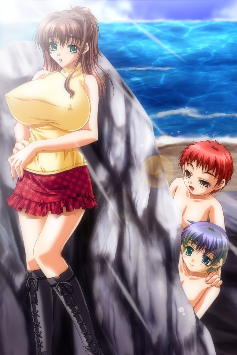 OneShota DX 3 ～Otokonoko × Toshiue no Kyonyuu Oneesan～ page 10 full