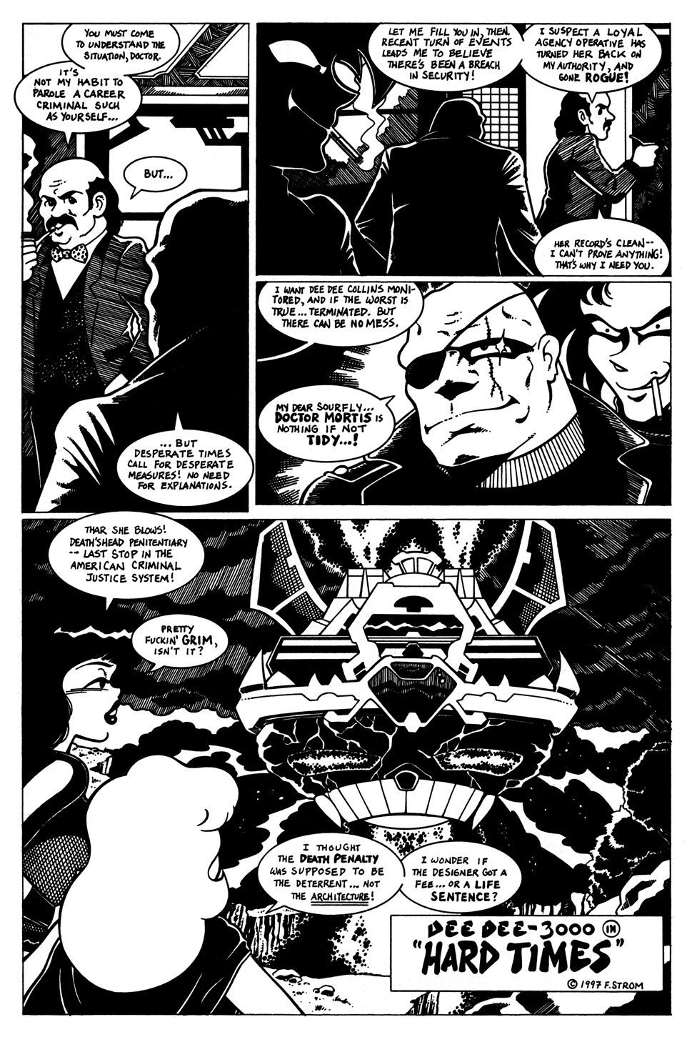 Dee Dee 3000 - Hard Times page 1 full