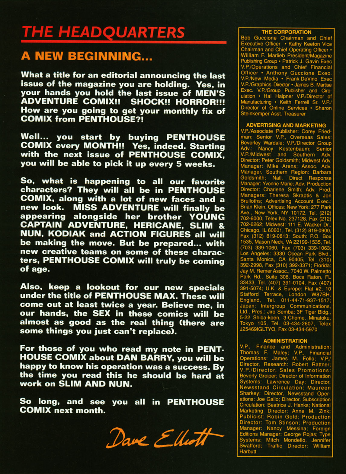 Penthouse Mens Adventure Comix #07 page 3 full
