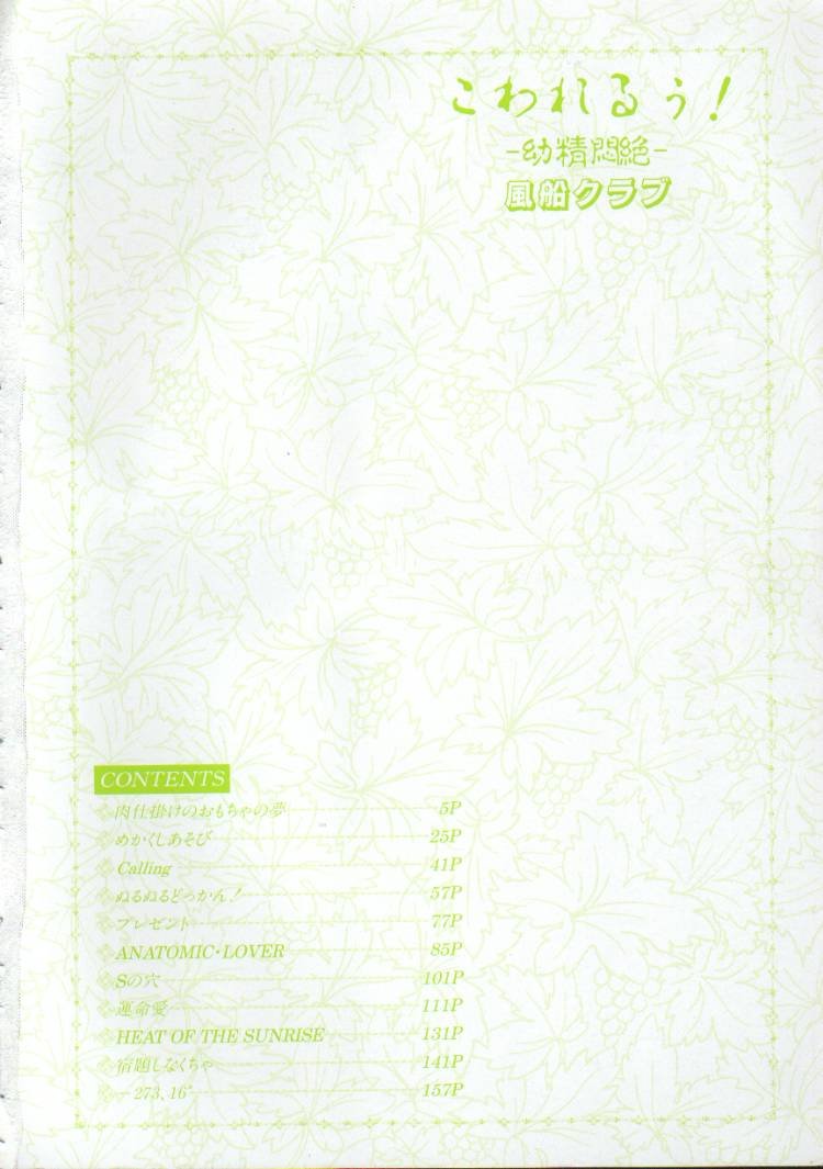 Kowareruu! -Yousei Monzetsu- page 3 full