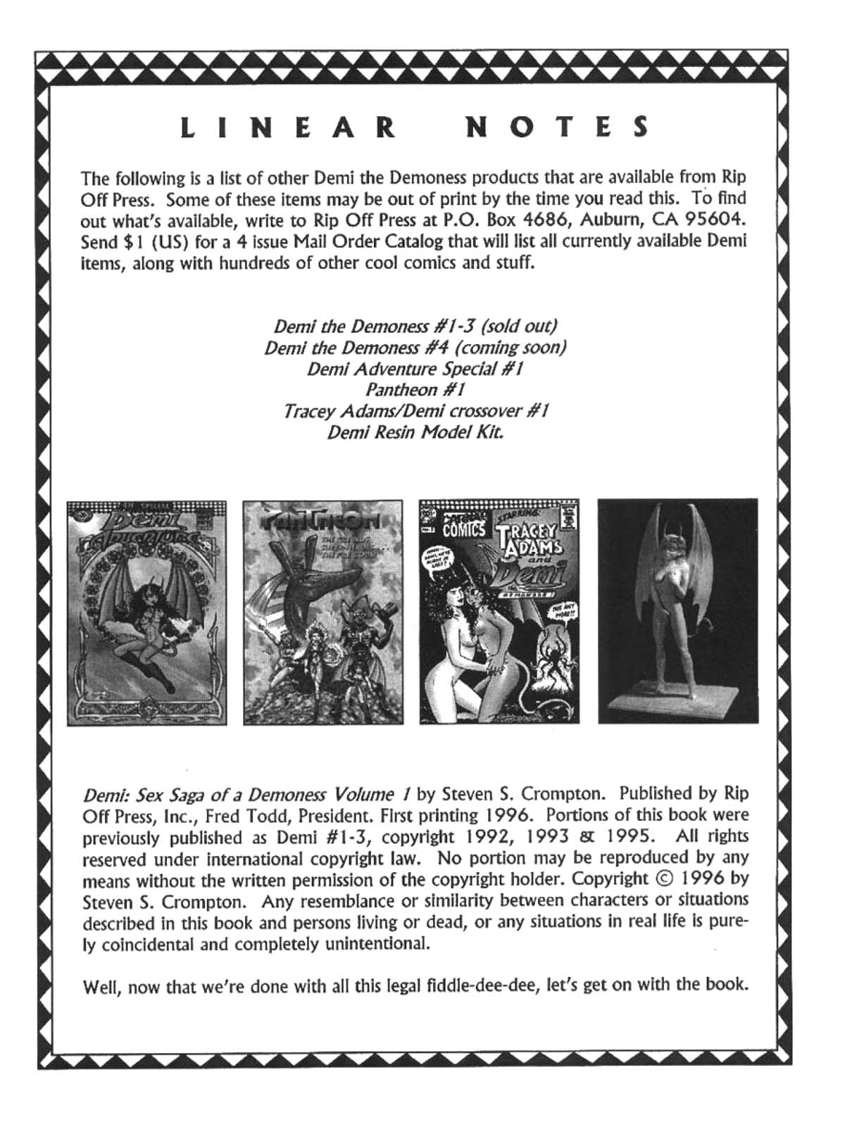 Demi: Erotic Saga of a Demoness - Volume #1 page 3 full