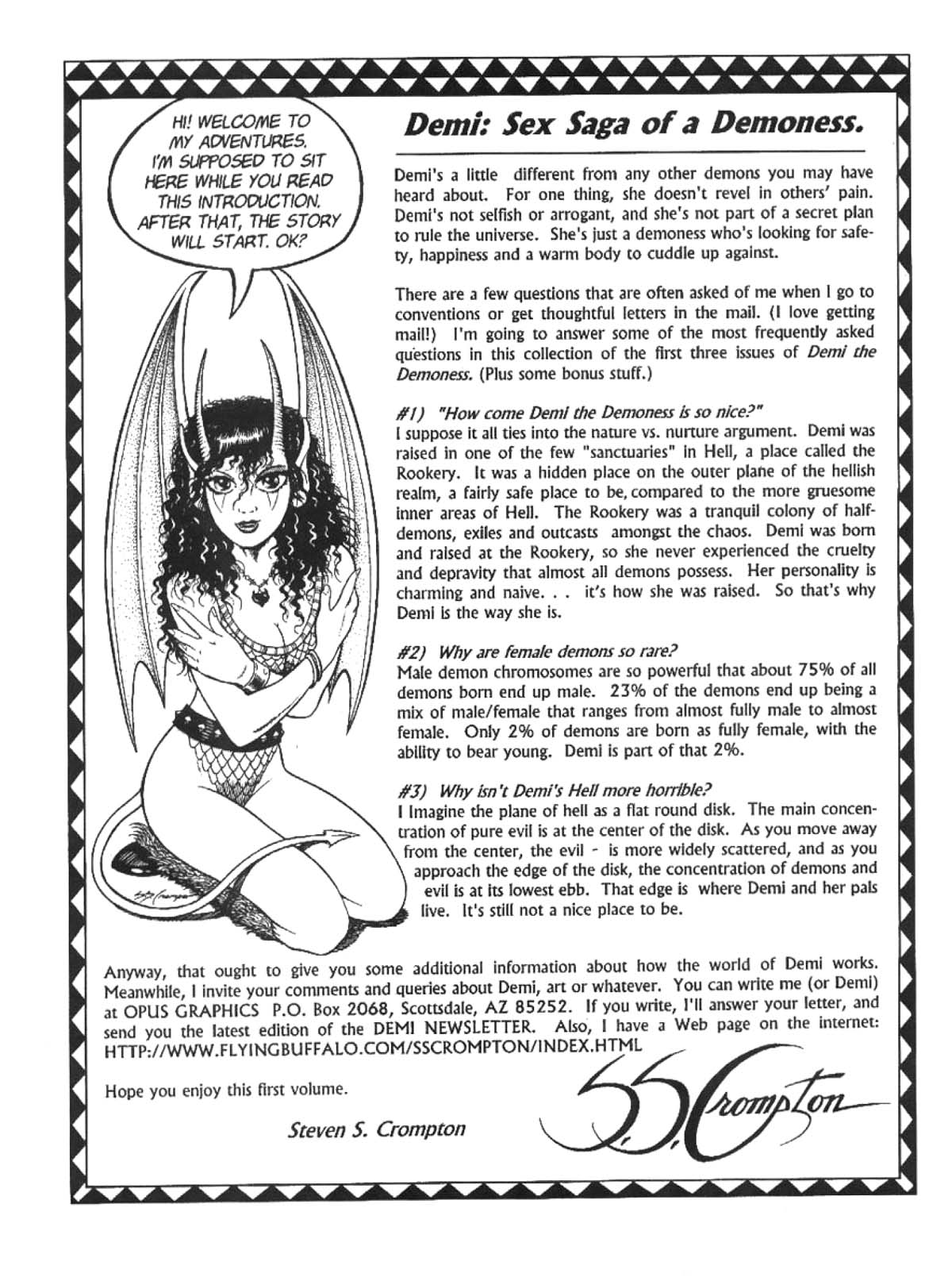 Demi: Erotic Saga of a Demoness - Volume #1 page 4 full