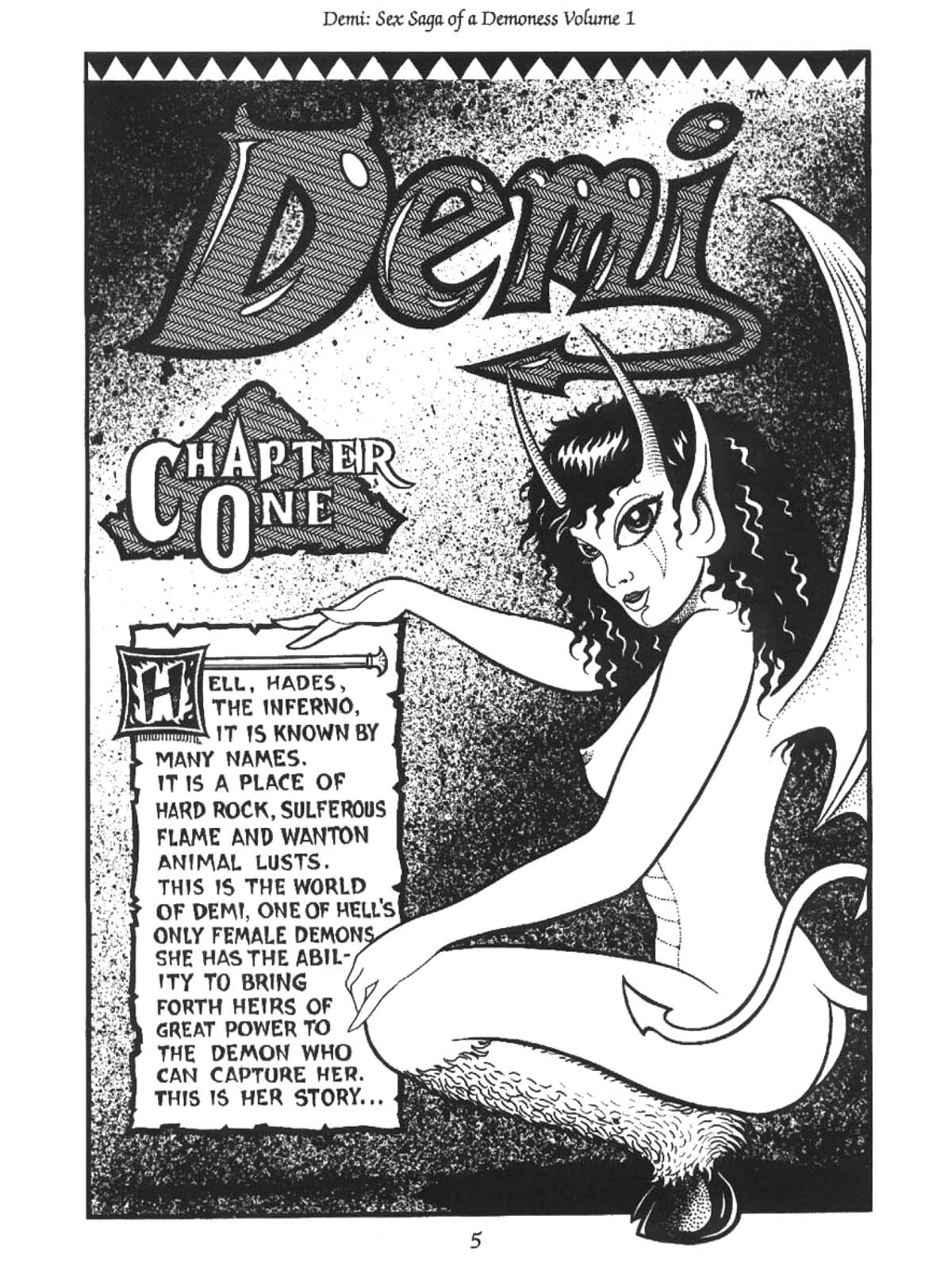 Demi: Erotic Saga of a Demoness - Volume #1 page 5 full