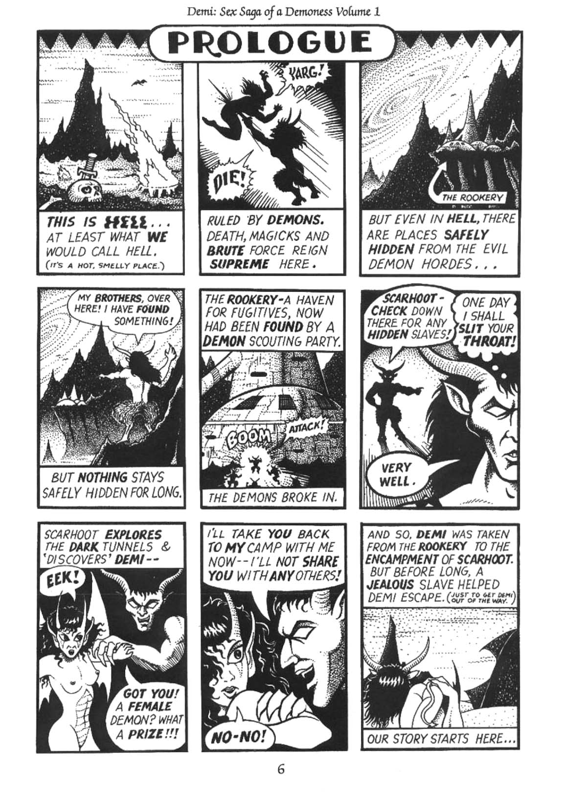 Demi: Erotic Saga of a Demoness - Volume #1 page 6 full