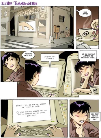 Erika Telekinetika #2 cover
