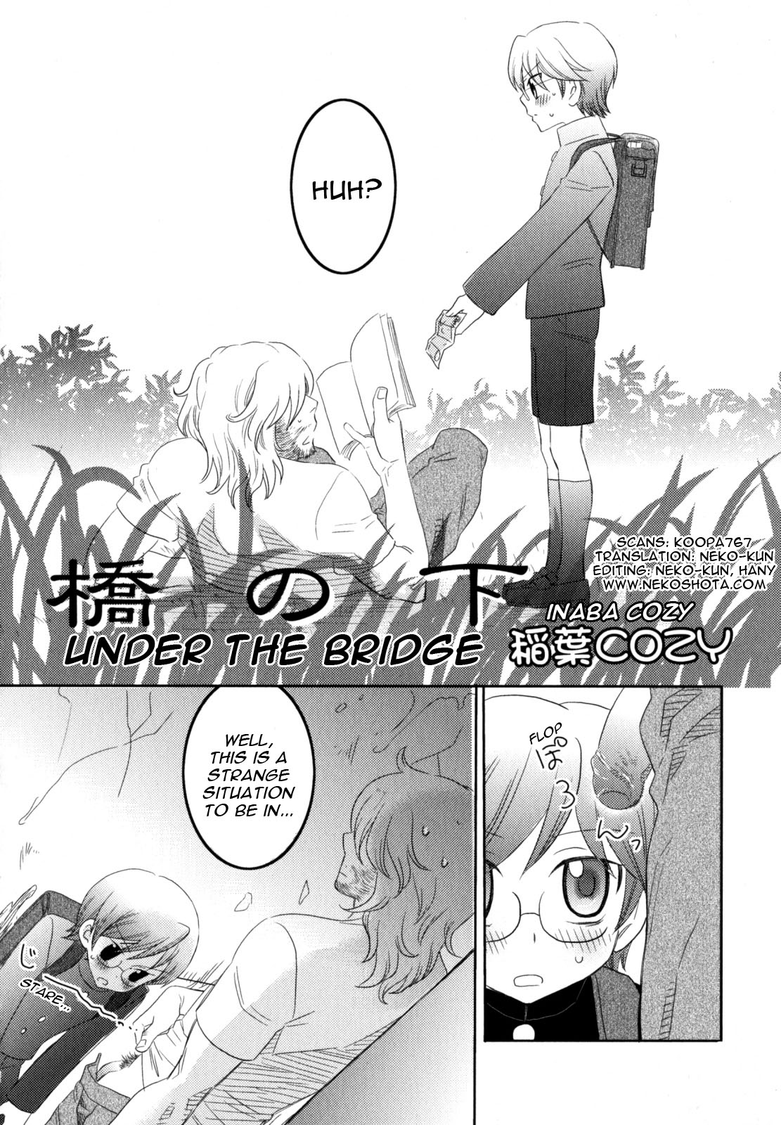 Under the Bridge   Japanese Title: Hashi no Shita   Artist: Inaba Cozy page 2 full