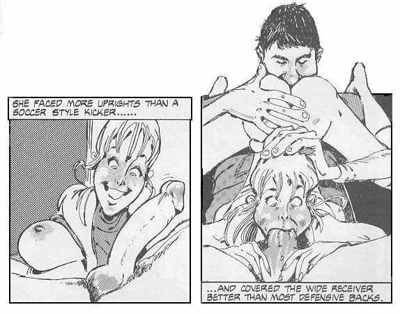 Cheerleader helps the team page 9 full