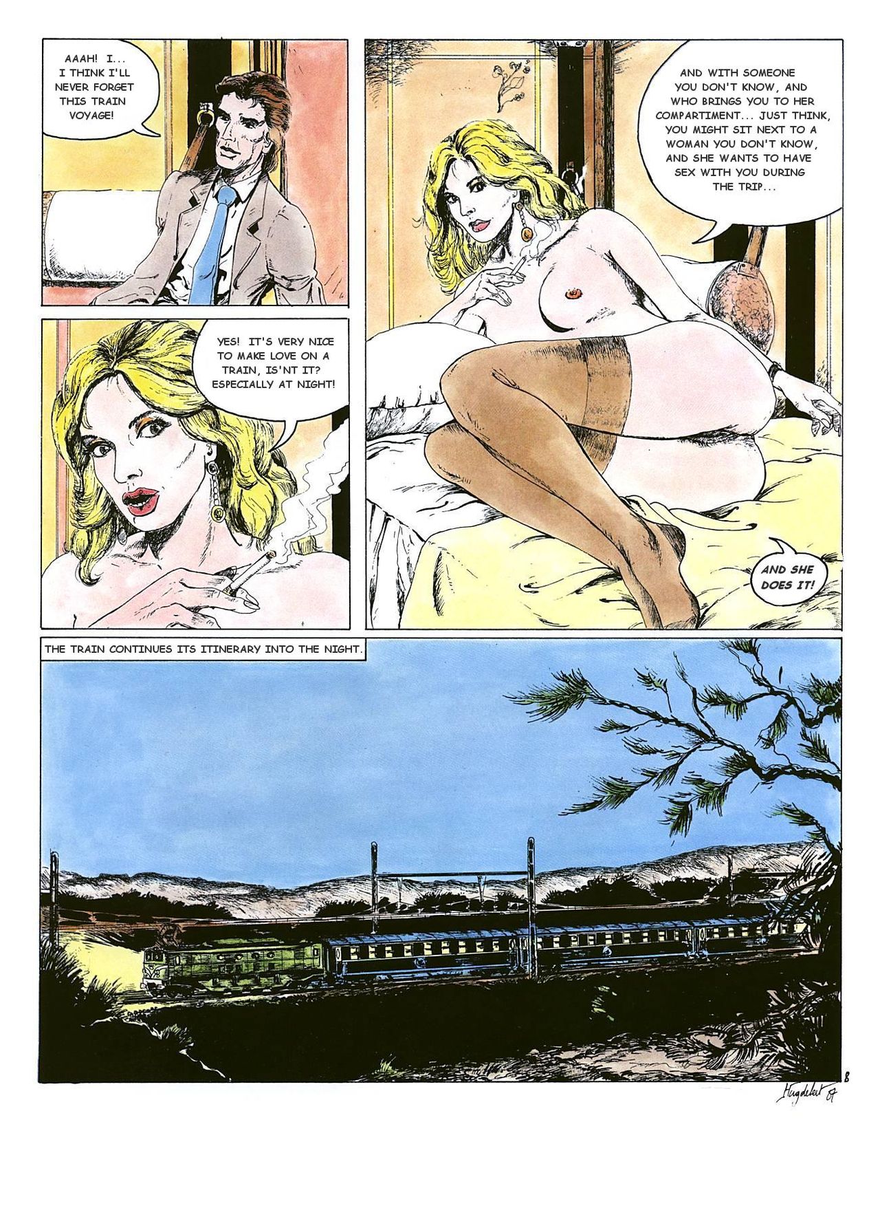 Night Train page 9 full