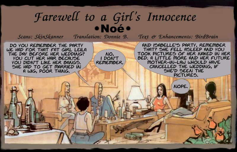 Farewell to a Girl's Innocence page 1 full