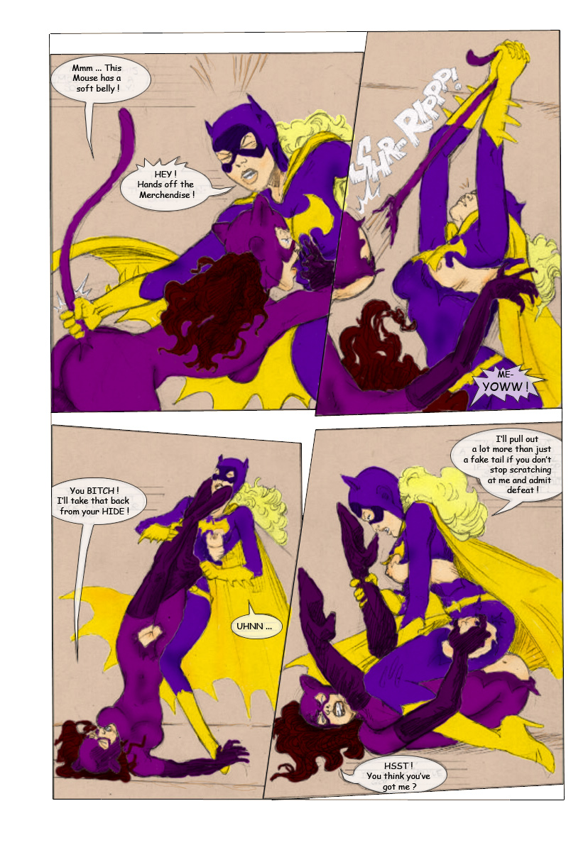 Batgirl VS Catwoman page 3 full