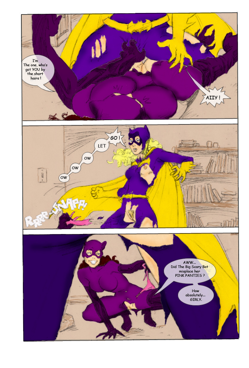 Batgirl VS Catwoman page 4 full