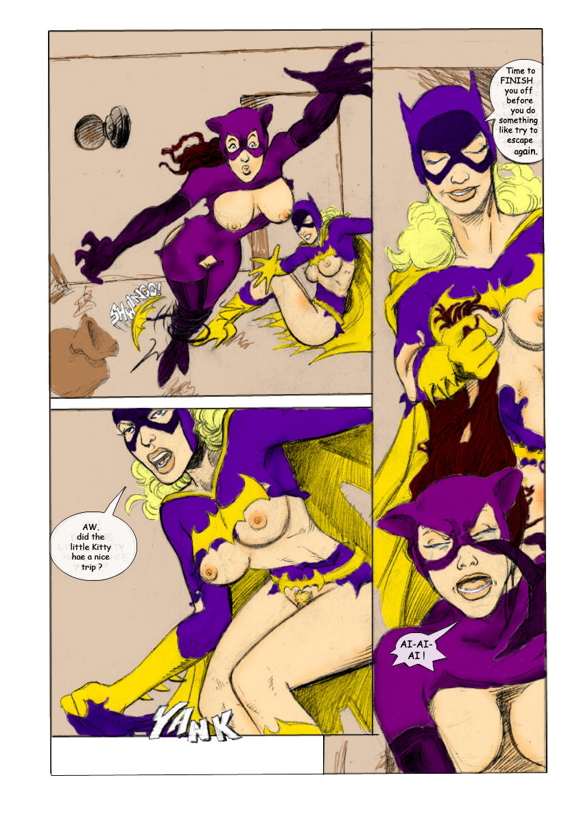 Batgirl VS Catwoman page 7 full