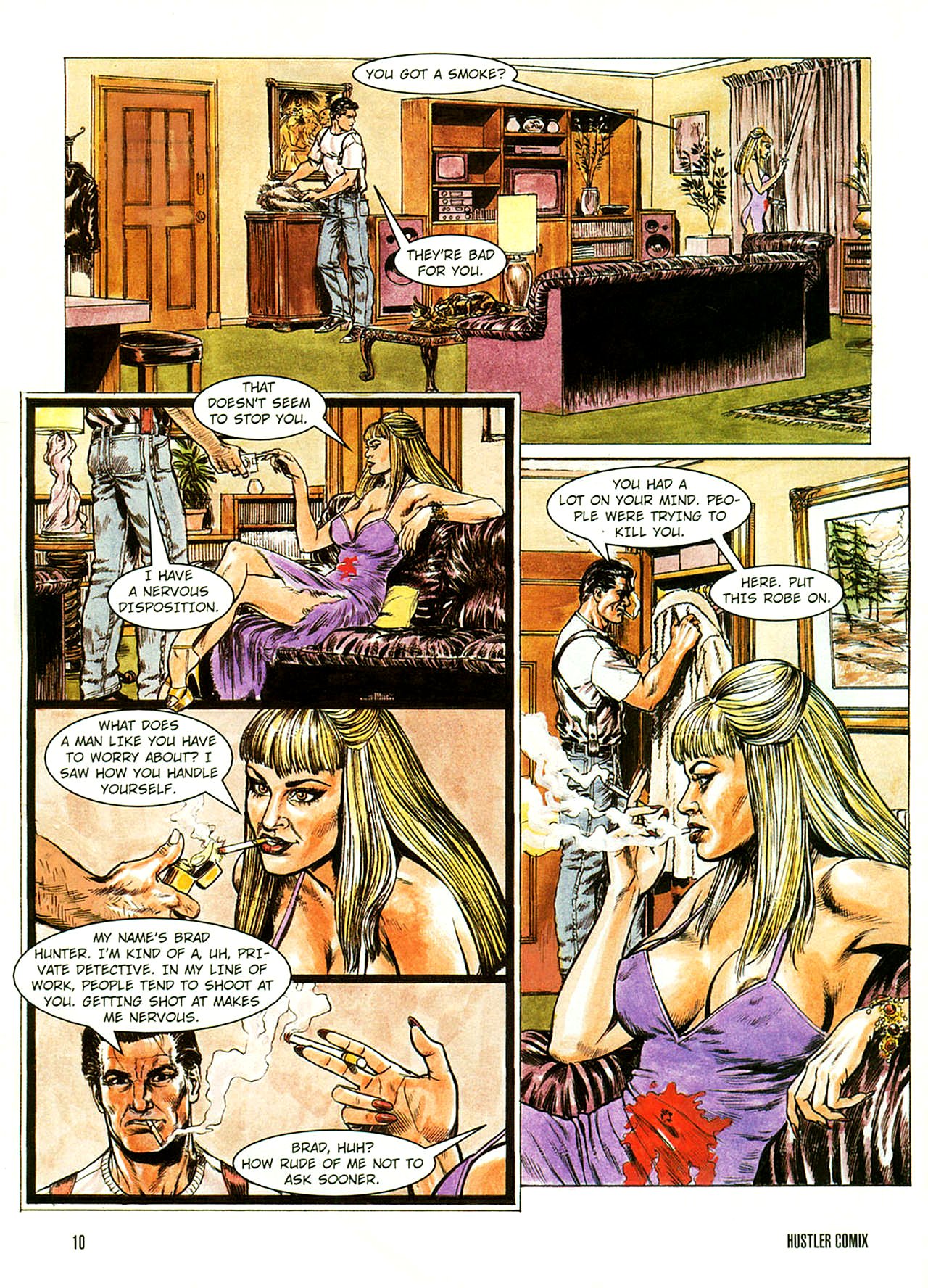 Hustler Comix - Volume #2 page 9 full