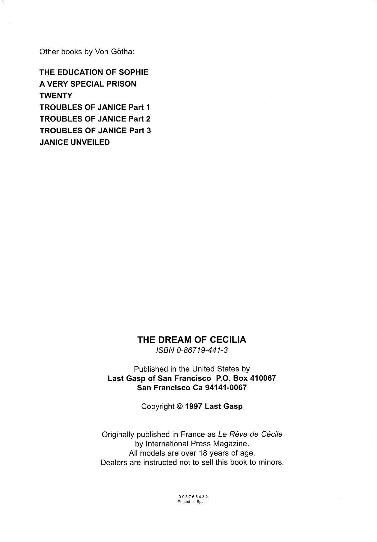 The Dream of Cecilia page 3 full