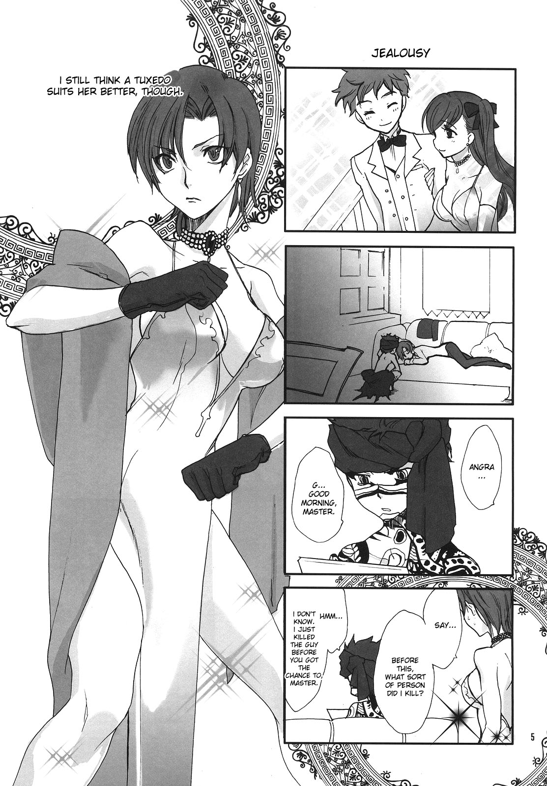 Hidoi yo! Bazett-san. page 4 full