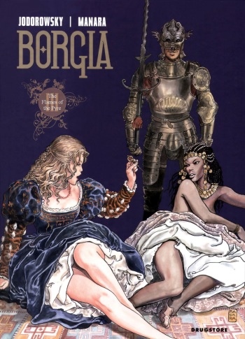 Borgia #3 - The Flames of the Pyre cover