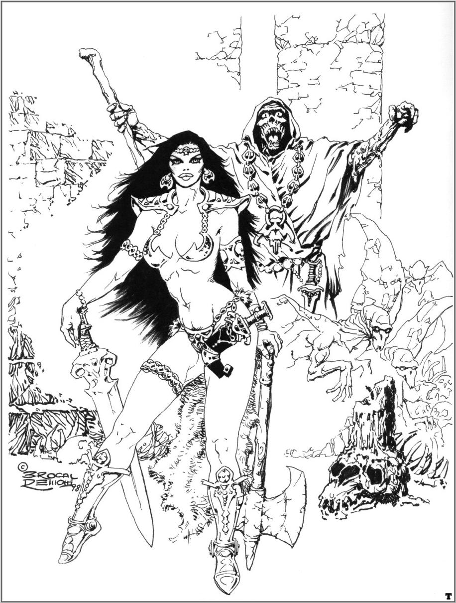 Heroic fantasy page 1 full