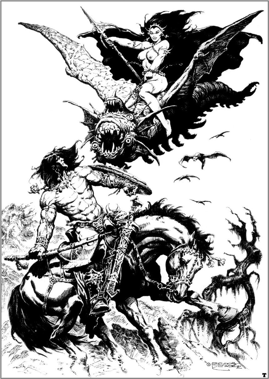 Heroic fantasy page 5 full