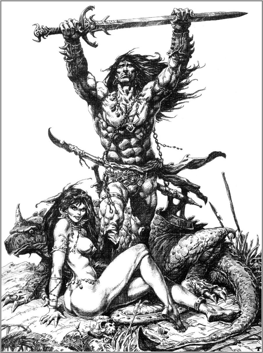 Heroic fantasy page 9 full
