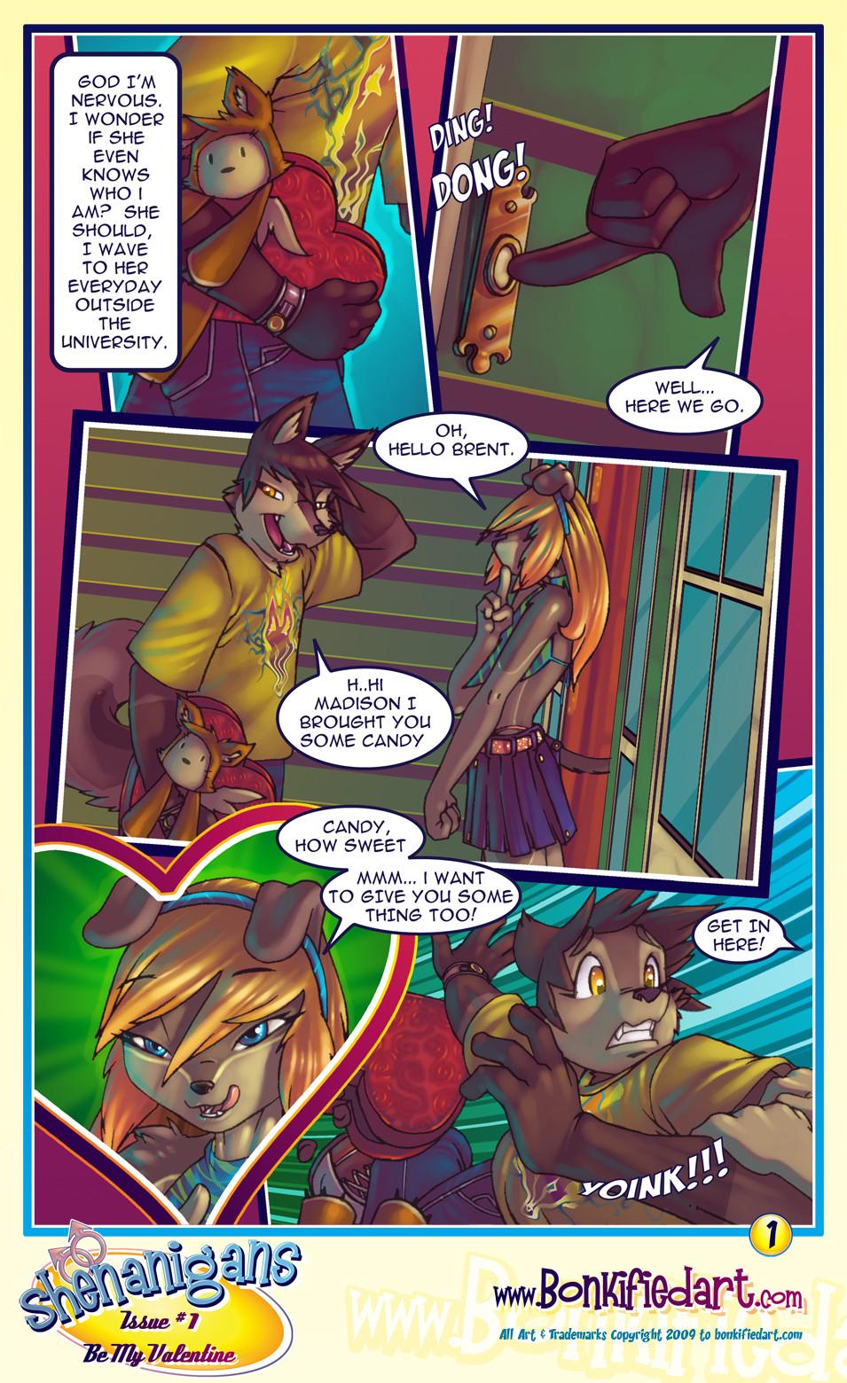 Shenanigans - Issue #1: Be My Valentine page 2 full