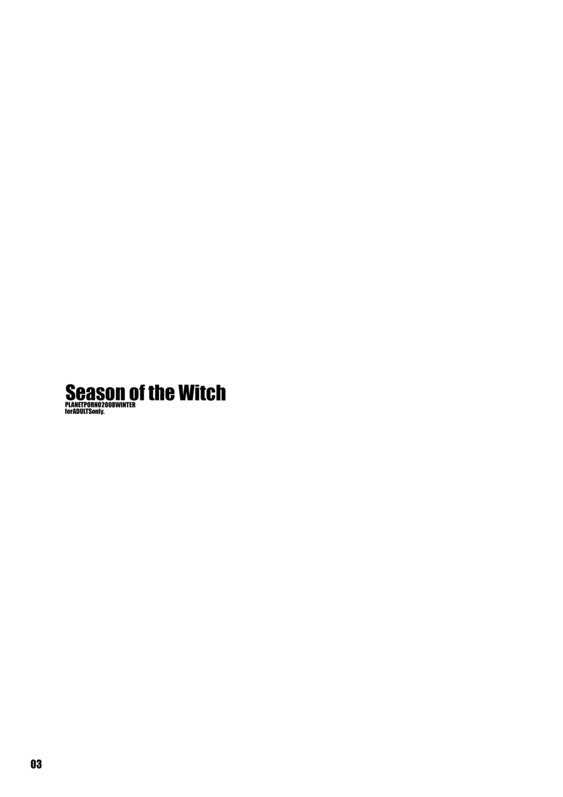 SEASON OF THE WITCH page 2 full