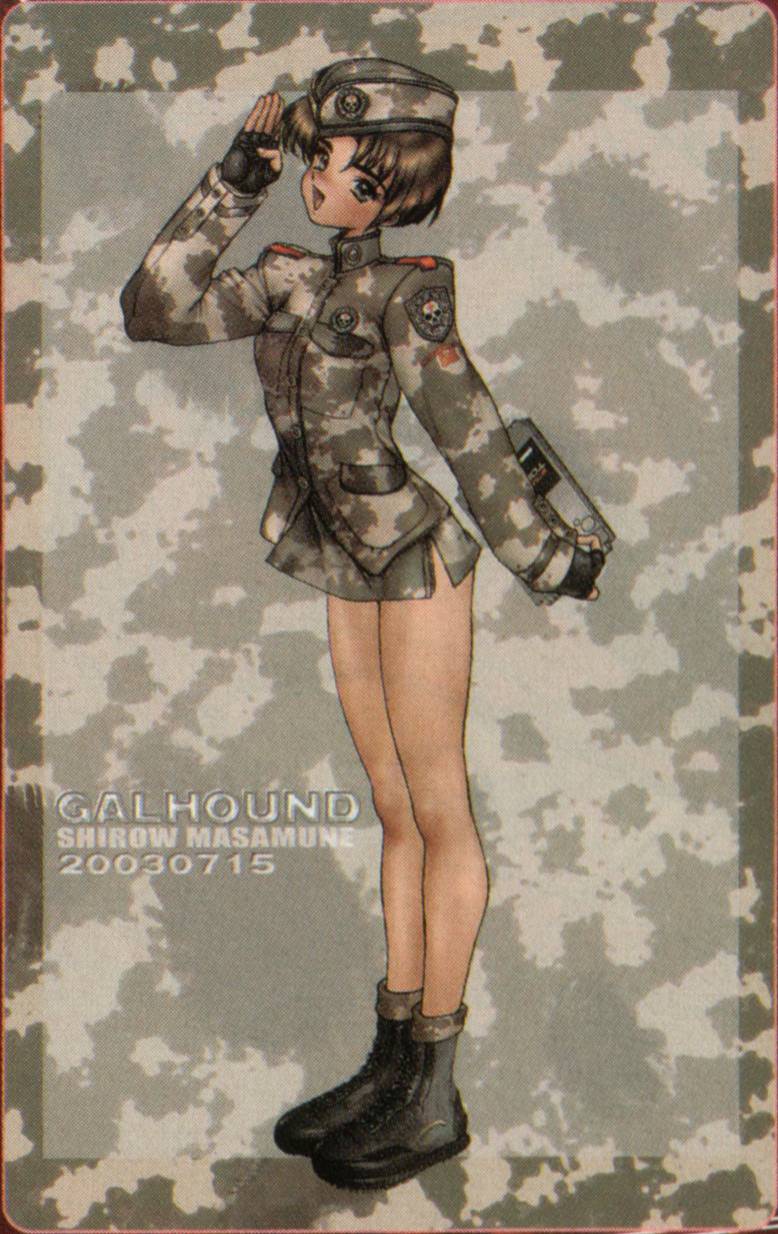 Masamune Shirow - Galhound - Gun and Action 2nd Series 9 page 6 full