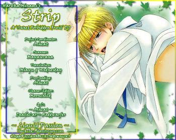Strip cover