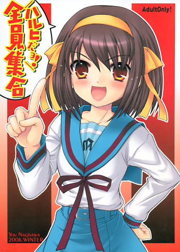 Haruhi da yo! Zenin Shuugou cover
