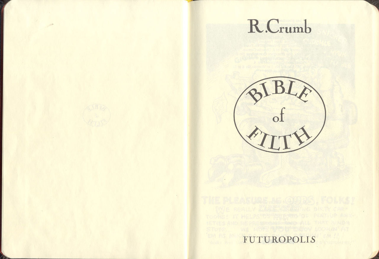 Bible Of Filth page 6 full