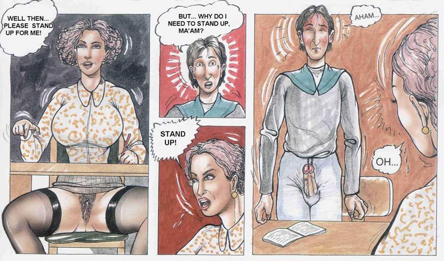 Teaching Her Student to be a Man page 3 full