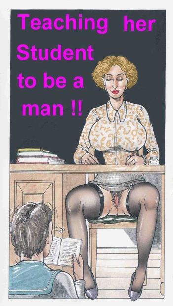 Teaching Her Student to be a Man cover