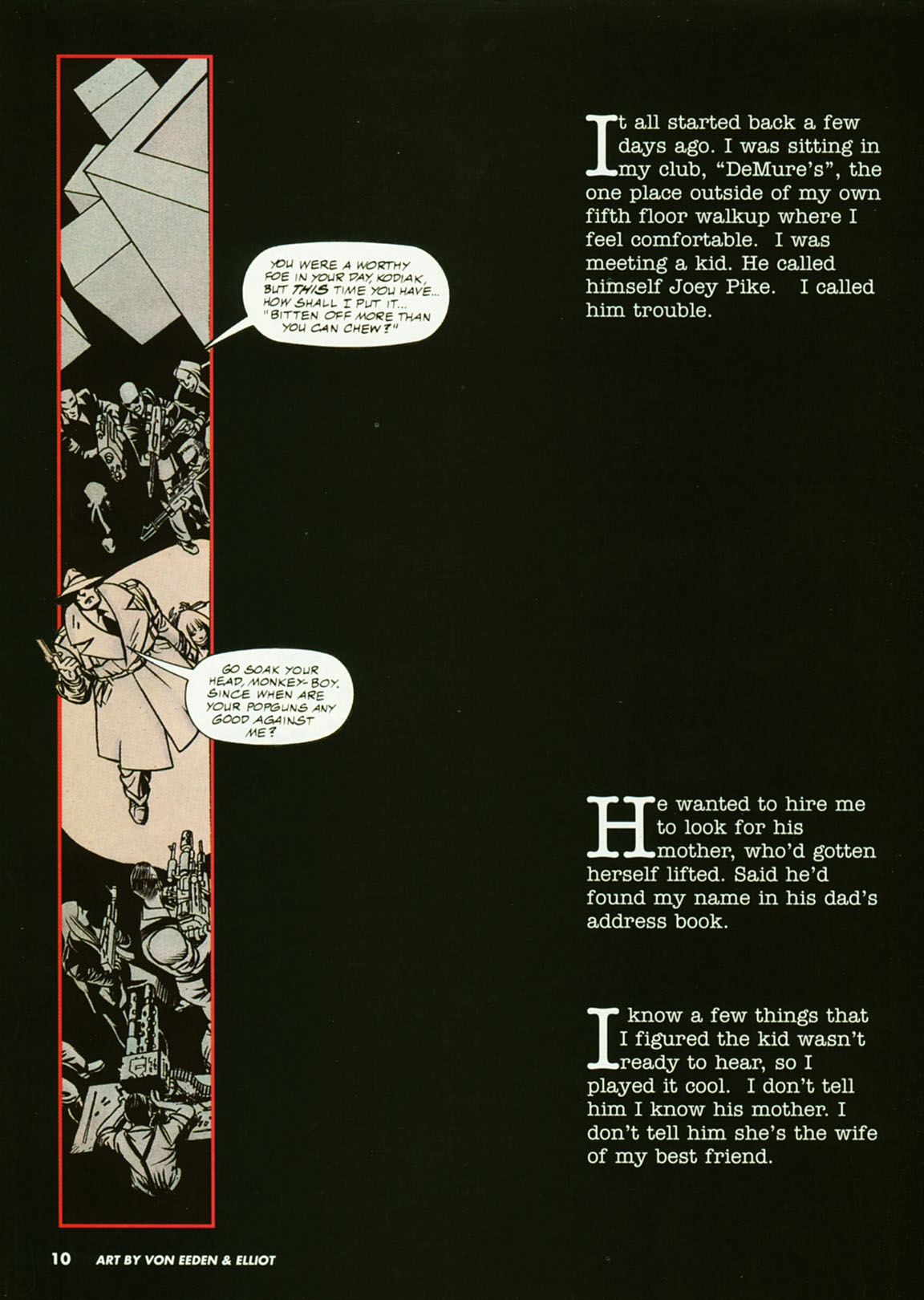 Penthouse Mens Adventure Comix #3 page 9 full