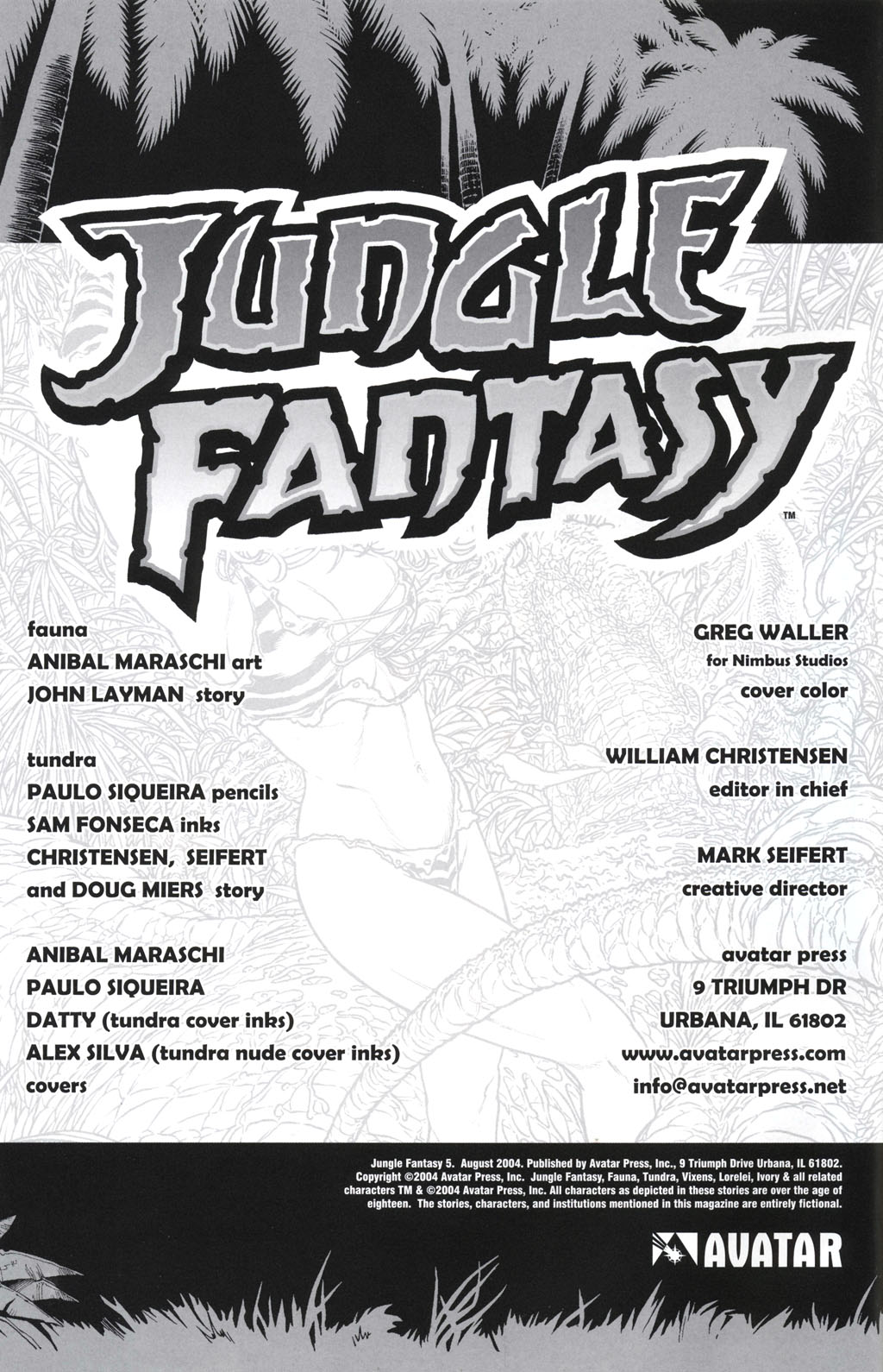 Jungle Fantasy #5 page 4 full