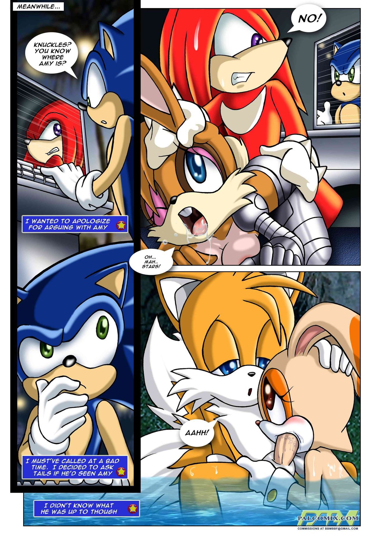 Sonic XXX Project page 7 full
