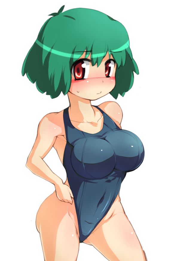 Big Breasts Series : School Swimsuit page 8 full