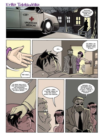 Erika Telekinetika #5 cover