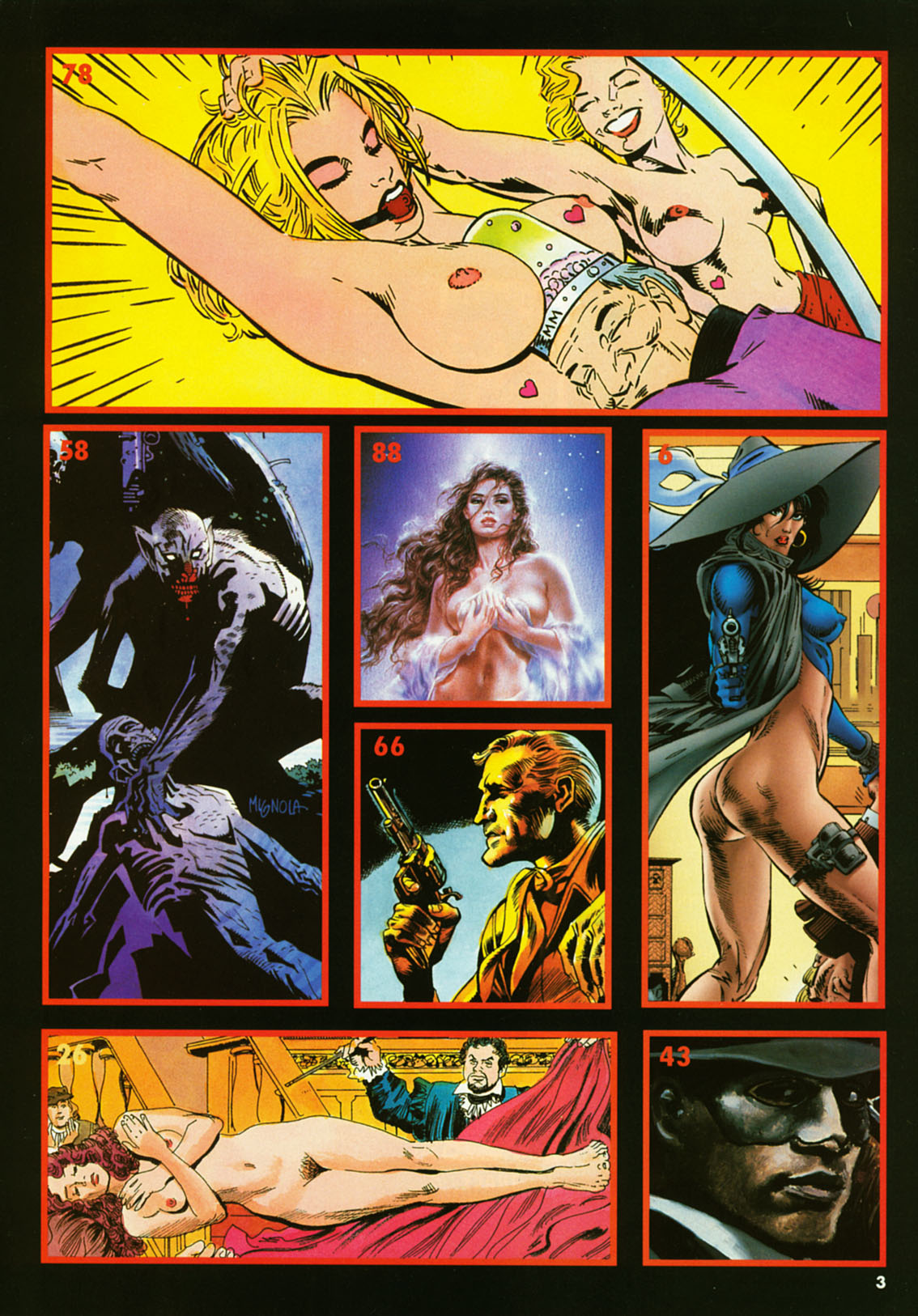 Penthouse Mens Adventure Comix #5 page 4 full