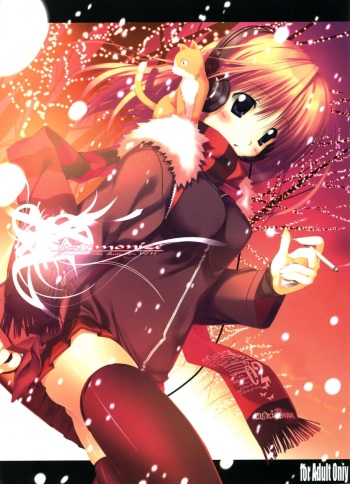 harmonize - Traumatize color illustration Vol "H" cover
