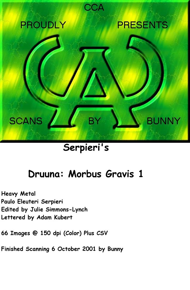Druuna 1 - Morbus Gravis 1 page 2 full