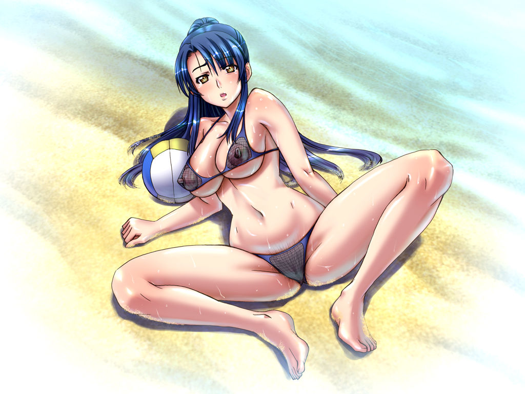 Yokubou Kaiki dai 260 shou - Athlete Girl Rape Beach Volleyball Shino Chinatsu Senshu - page 2 full