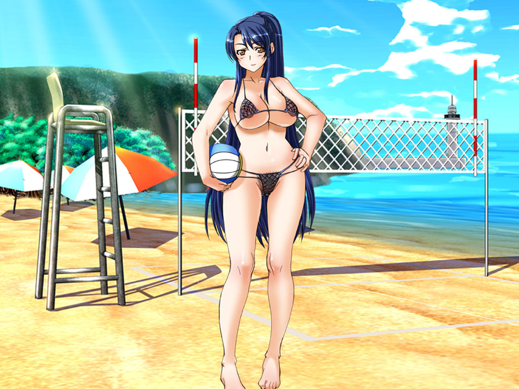 Yokubou Kaiki dai 260 shou - Athlete Girl Rape Beach Volleyball Shino Chinatsu Senshu - page 6 full