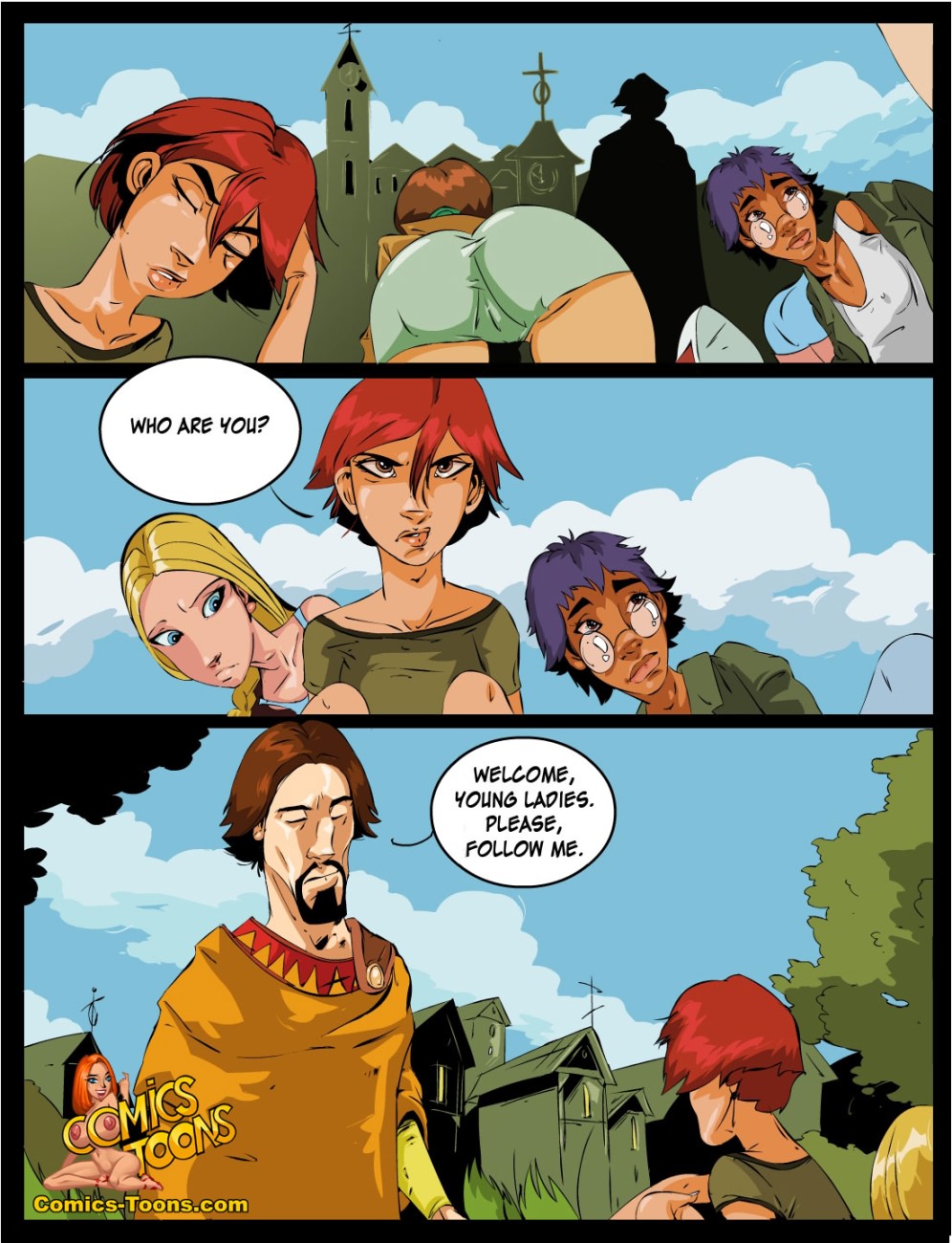 W.I.T.C.H. page 7 full