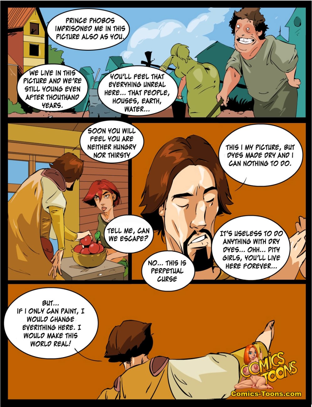 W.I.T.C.H. page 9 full