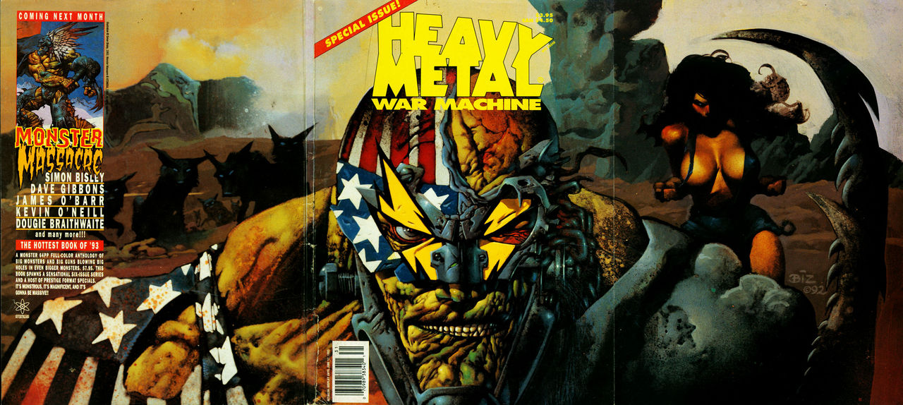 Heavy Metal Special War MachineVol.7-1 page 1 full