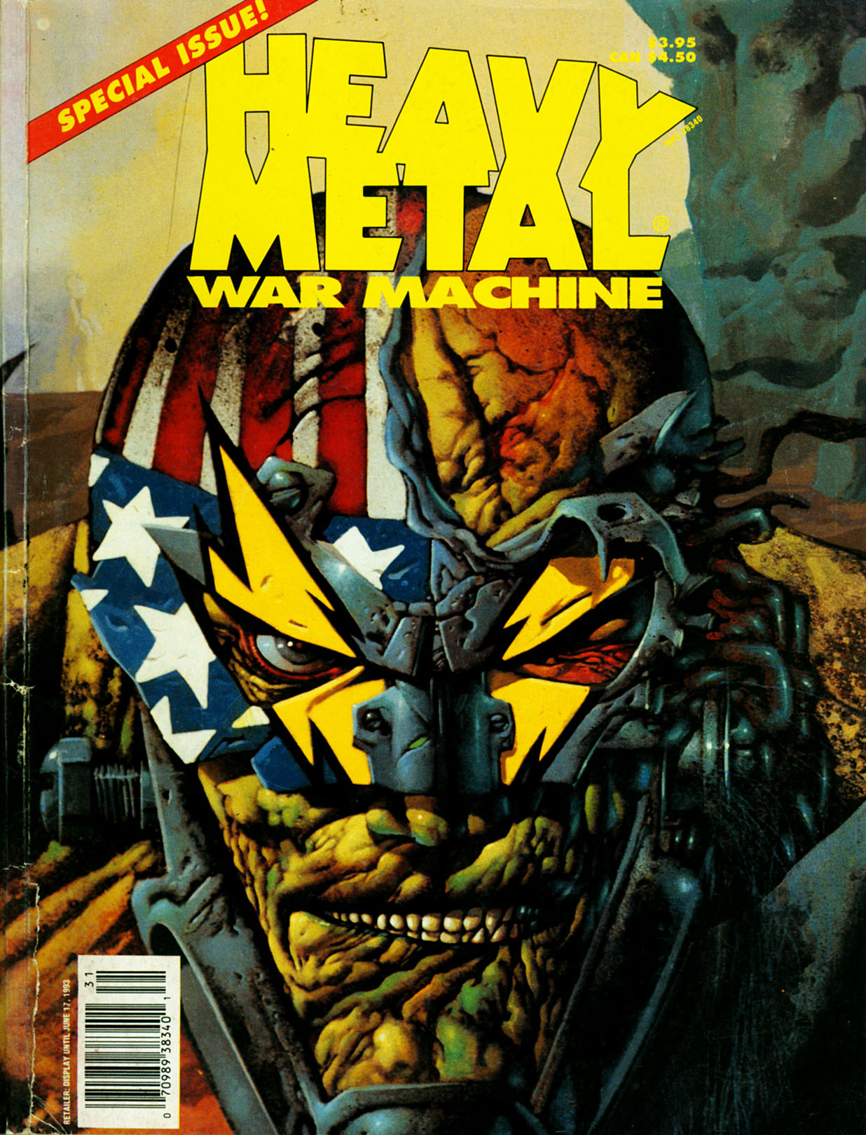 Heavy Metal Special War MachineVol.7-1 page 3 full