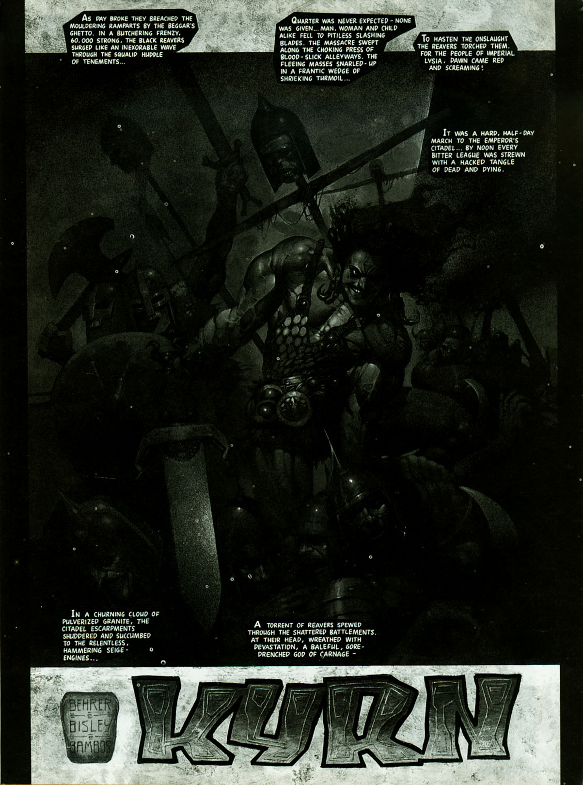 Heavy Metal Special War MachineVol.7-1 page 6 full