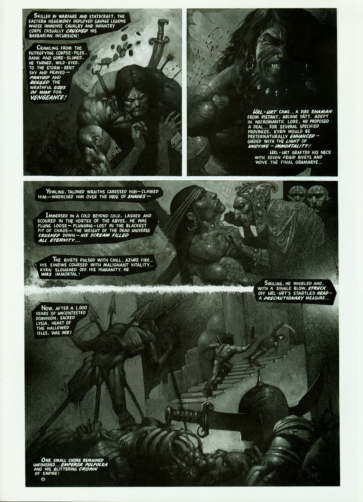 Heavy Metal Special War MachineVol.7-1 page 8 full
