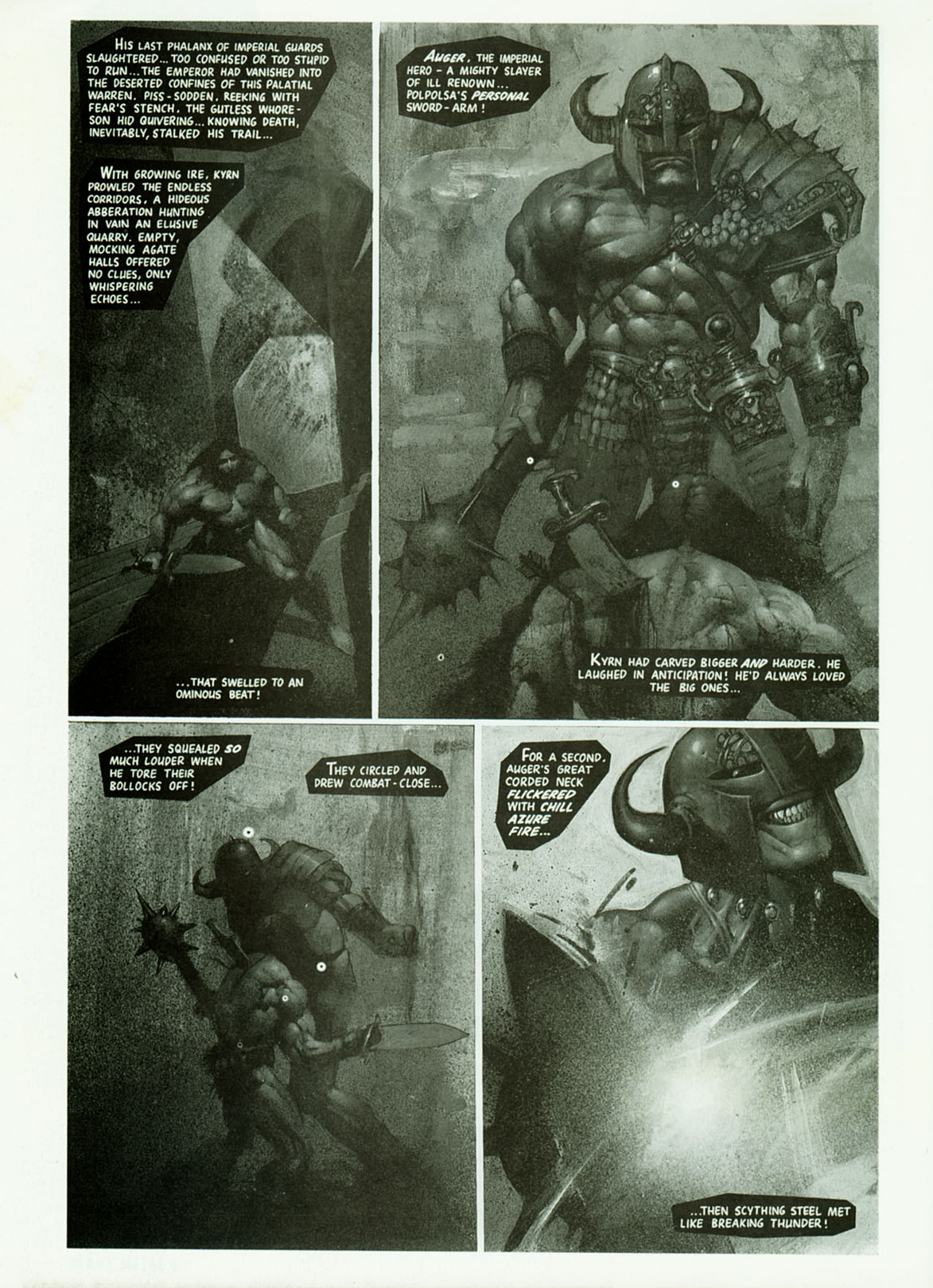 Heavy Metal Special War MachineVol.7-1 page 9 full