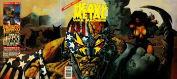 Heavy Metal Special War MachineVol.7-1 cover