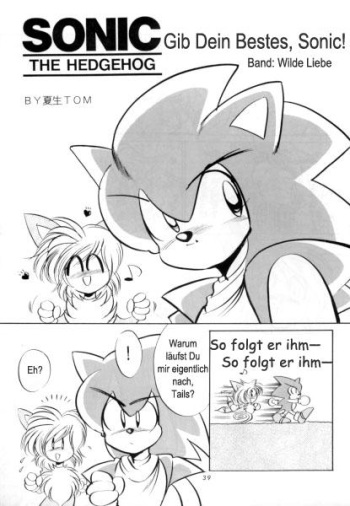 Gib Dein Bestes, Sonic! - Ganbare Sonikku! cover